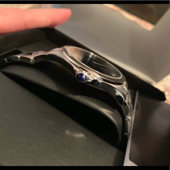 SOLD⛔️Authentic Movado junior Sport 38.5mn Stainless blue face watch - Picture 7 of 9